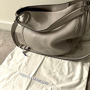 Rebecca Minkoff Putty Unlined Hobo Bag Purse